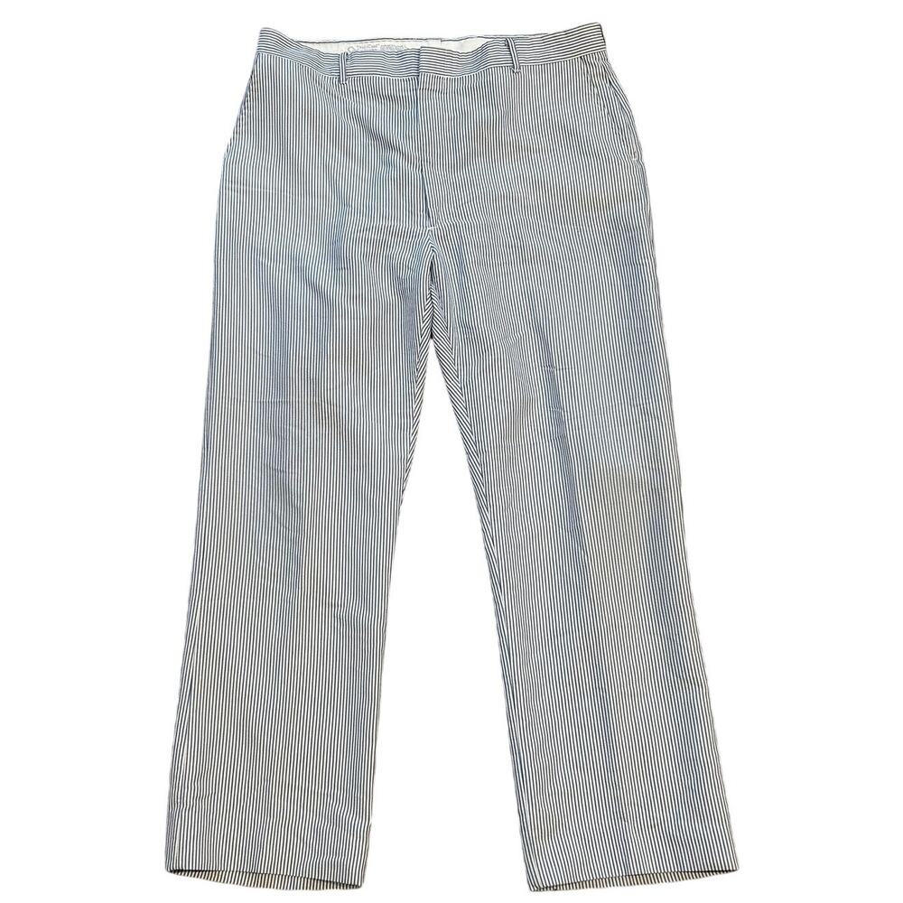 Blair Tropicool Striped Pleated Dress Pants 36x30
